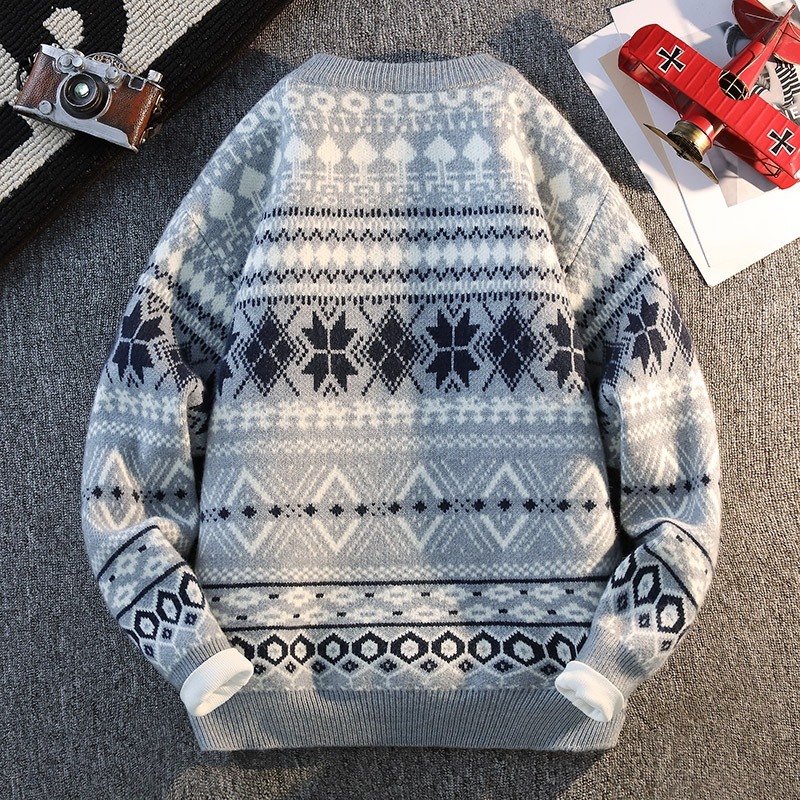 Men's Autumn and Winter Pullov - đánh giá và giá Ethnic Fashion Men