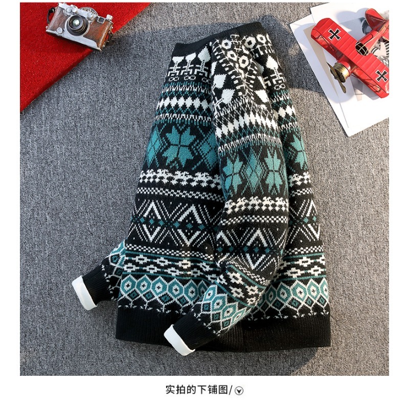 Men's Autumn and Winter Pullov - đánh giá và giá Ethnic Fashion Men