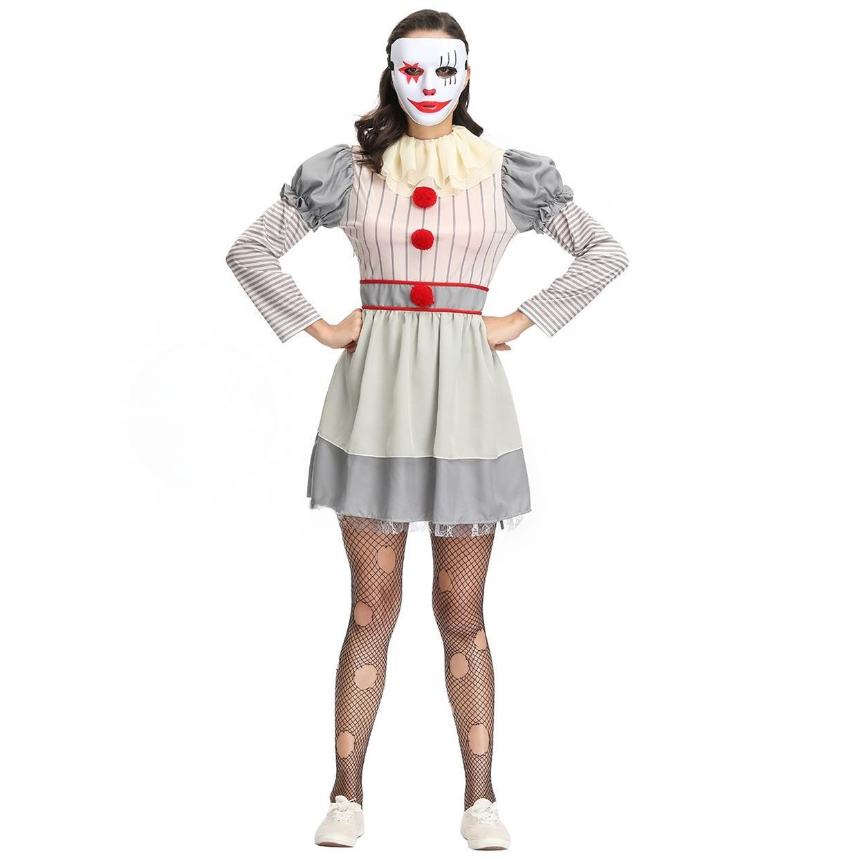 Large Halloween Trick Clown So - đánh giá và giá Ethnic Wear Fashion Designer