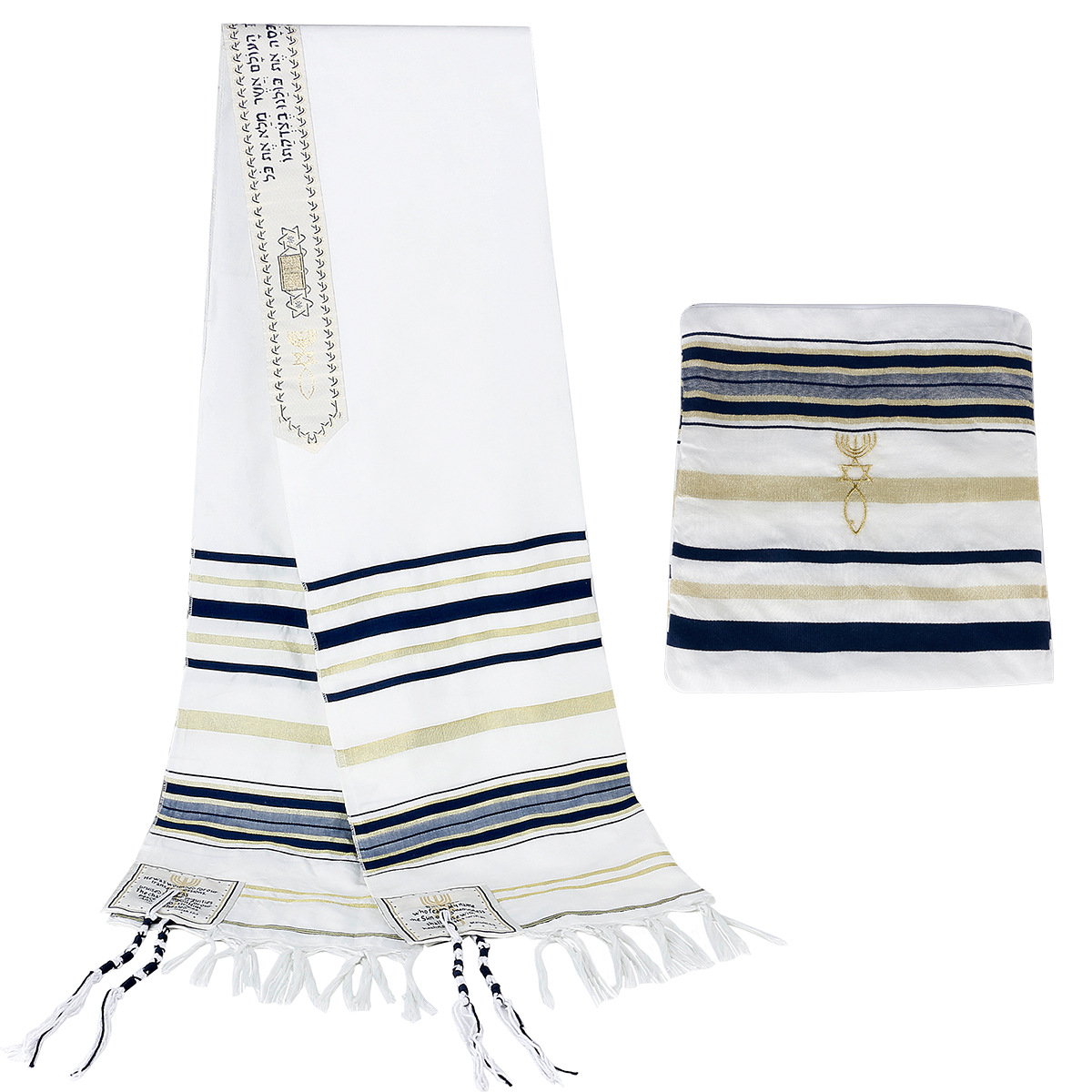 Jewish Tallit Israeli Prayer S - đánh giá và giá Ethnic Fashion Men