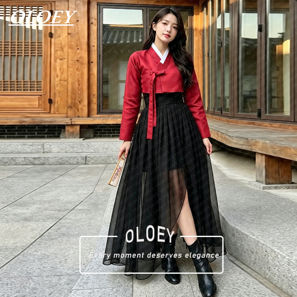 OLOEY Modern Short Concert Han - đánh giá và giá Hanbok Modern Set