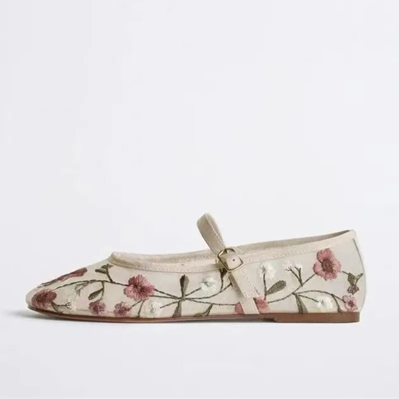 Mesh Embroidered Leisure Balle - đánh giá và giá Ethnic Fashion Brand