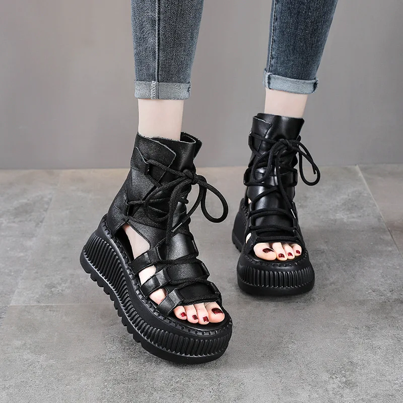 8CM Ethnic Cow Genuine Leather - đánh giá và giá Ethnic Fashion Women