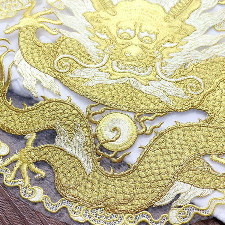 Golden thread dragon circular  - đánh giá và giá Ethnic Fashion Men
