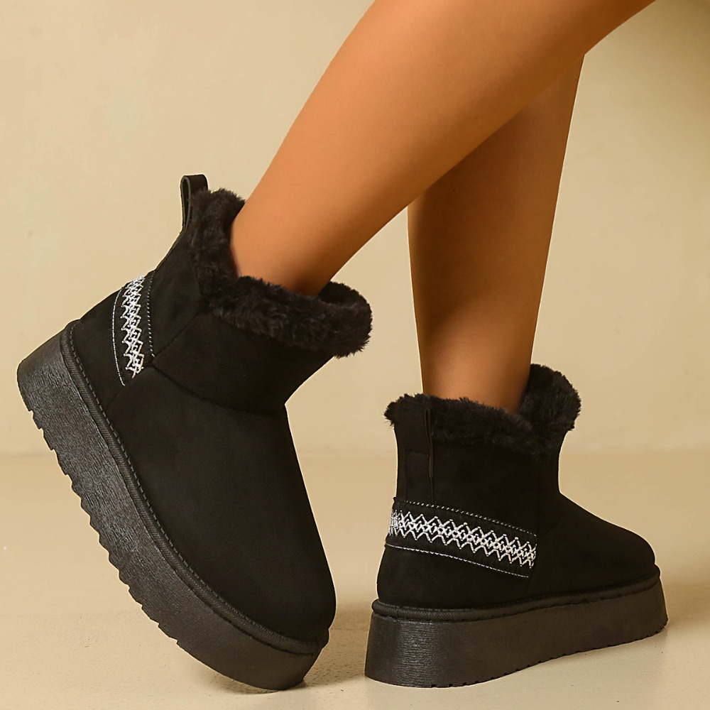 New Winter Women's Suede Snow  - đánh giá và giá Ethnic Fashion Women