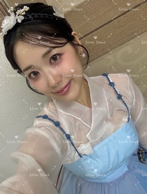 Liser Short Modern Hanbok Ligh - đánh giá và giá Hanbok Modern Set