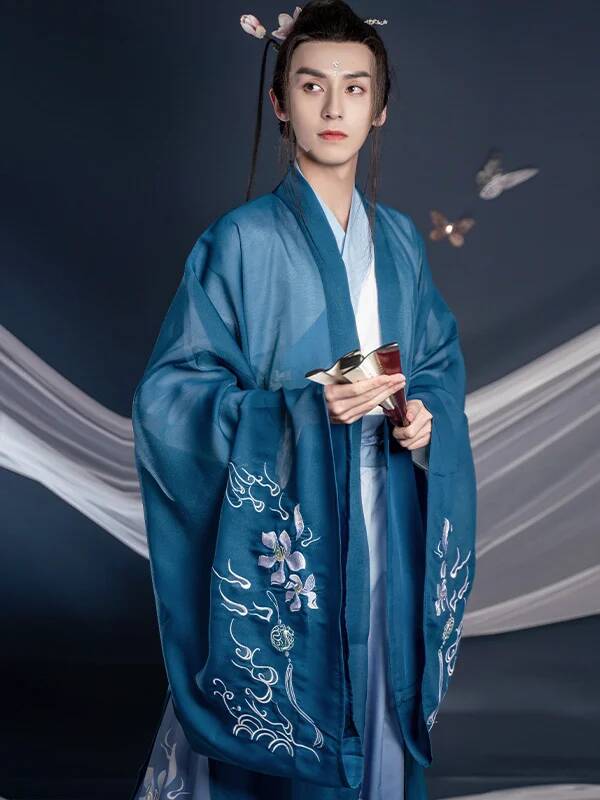 Chinese New Modern Hanfu Man T - đánh giá và giá Hanbok Modern Set