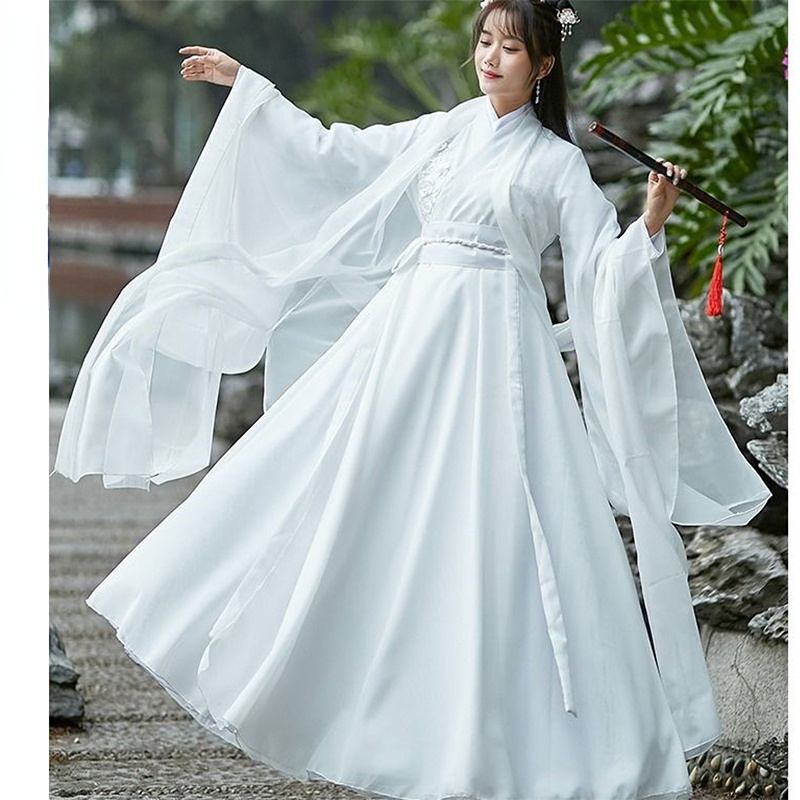 Modern Hanfu Woman Chinese Tra - đánh giá và giá Hanbok Modern Set