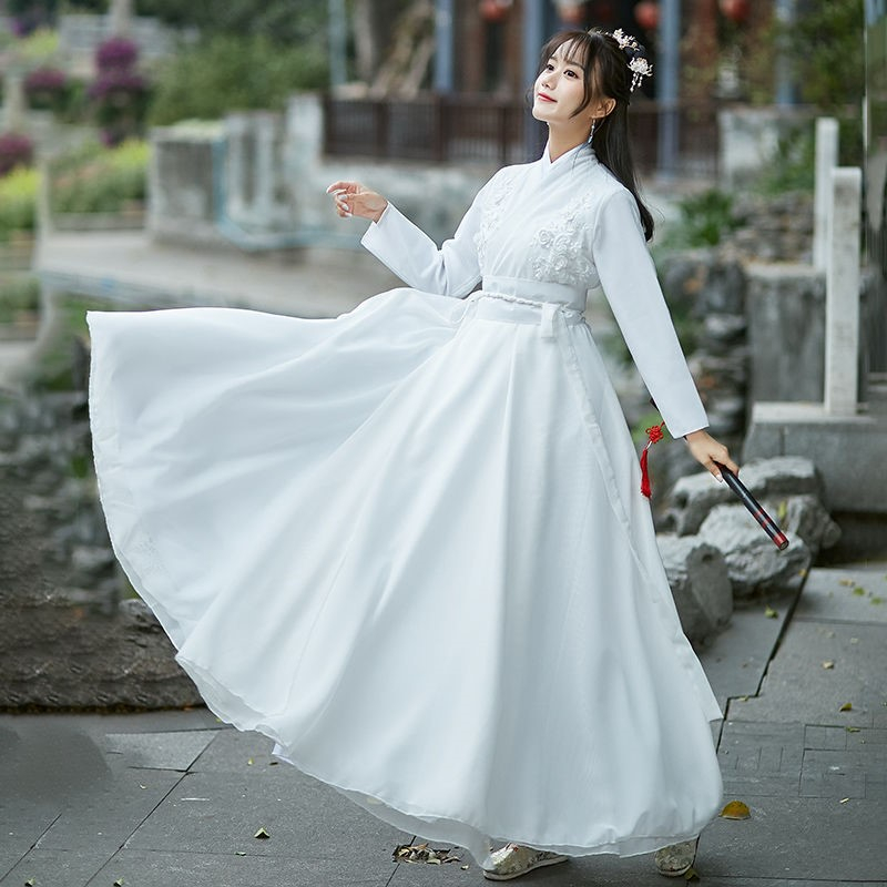 Modern Hanfu Woman Chinese Tra - đánh giá và giá Hanbok Modern Set