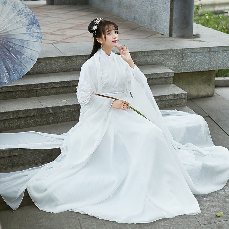 Modern Hanfu Woman Chinese Tra - đánh giá và giá Hanbok Modern Set