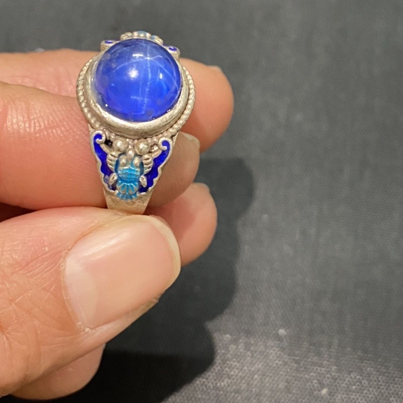 Ethnic Cloisonne Open Ring, Ex - đánh giá và giá Fashion Ethnic Wear For Men