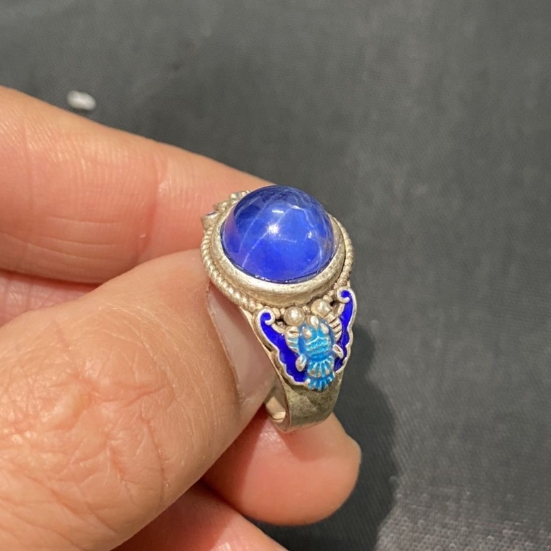 Ethnic Cloisonne Open Ring, Ex - đánh giá và giá Fashion Ethnic Wear For Men
