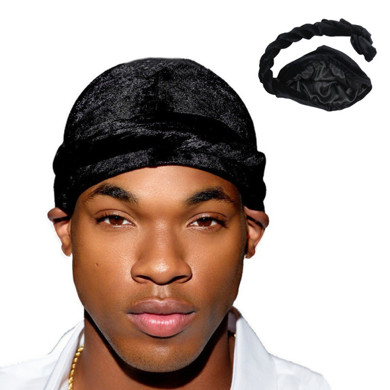 Solid Color Men's Velvet Head  - đánh giá và giá Ethnic Fashion Design