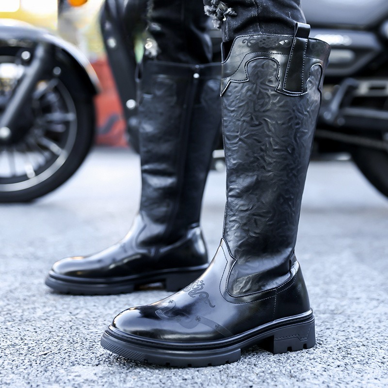 Men's Mid-calf Boots High Qual - đánh giá và giá Ethnic Fashion Men