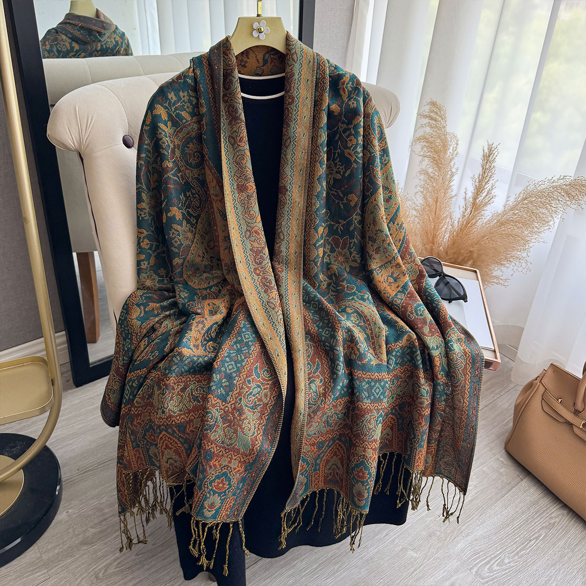 2025 Tassel Blanket Design Eth - đánh giá và giá Ethnic Fashion Design