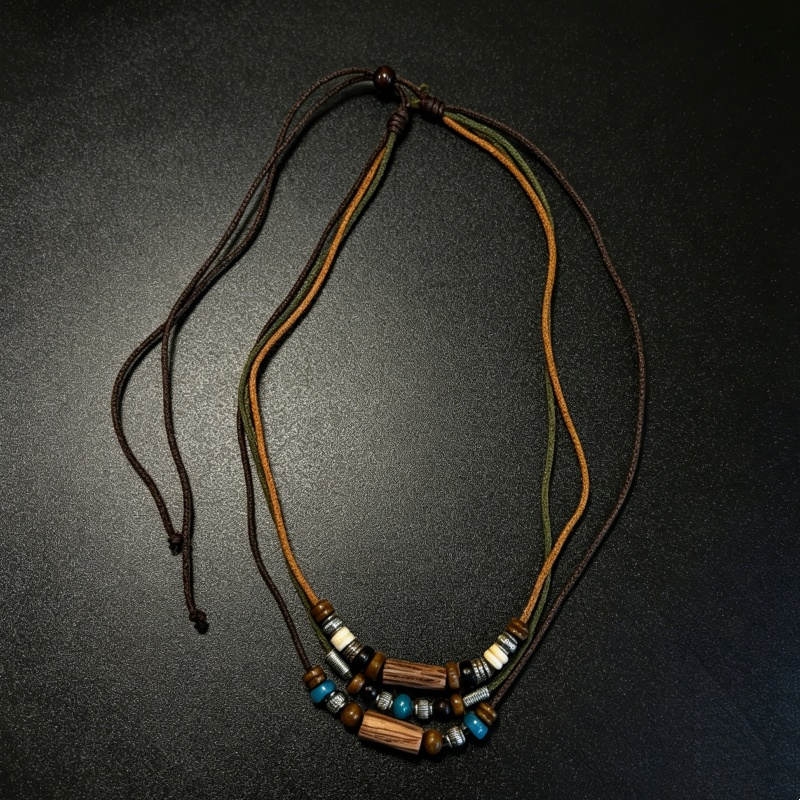 Vintage 2 Layer Faux Leather W - đánh giá và giá Fashion Ethnic Wear For Men