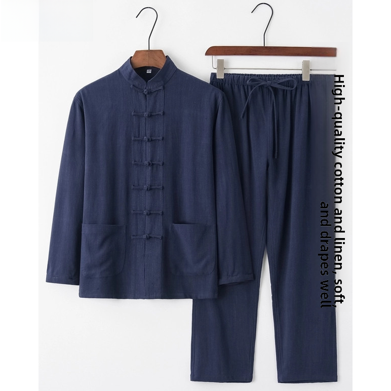 Summer Cotton Linen Youth Hanf - đánh giá và giá Fashion Ethnic Wear For Men
