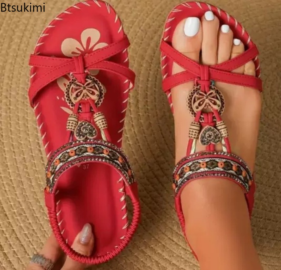 Women Bohemian Sandals Outdoor - đánh giá và giá Ethnic Fashion Women