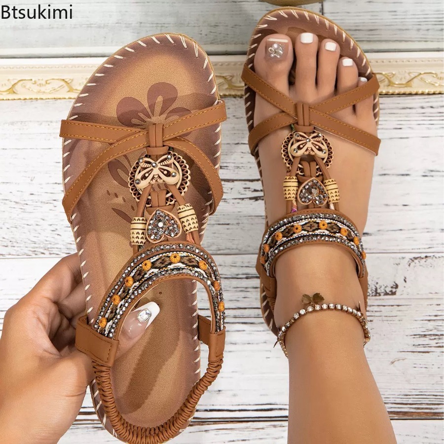 Women Bohemian Sandals Outdoor - đánh giá và giá Ethnic Fashion Women