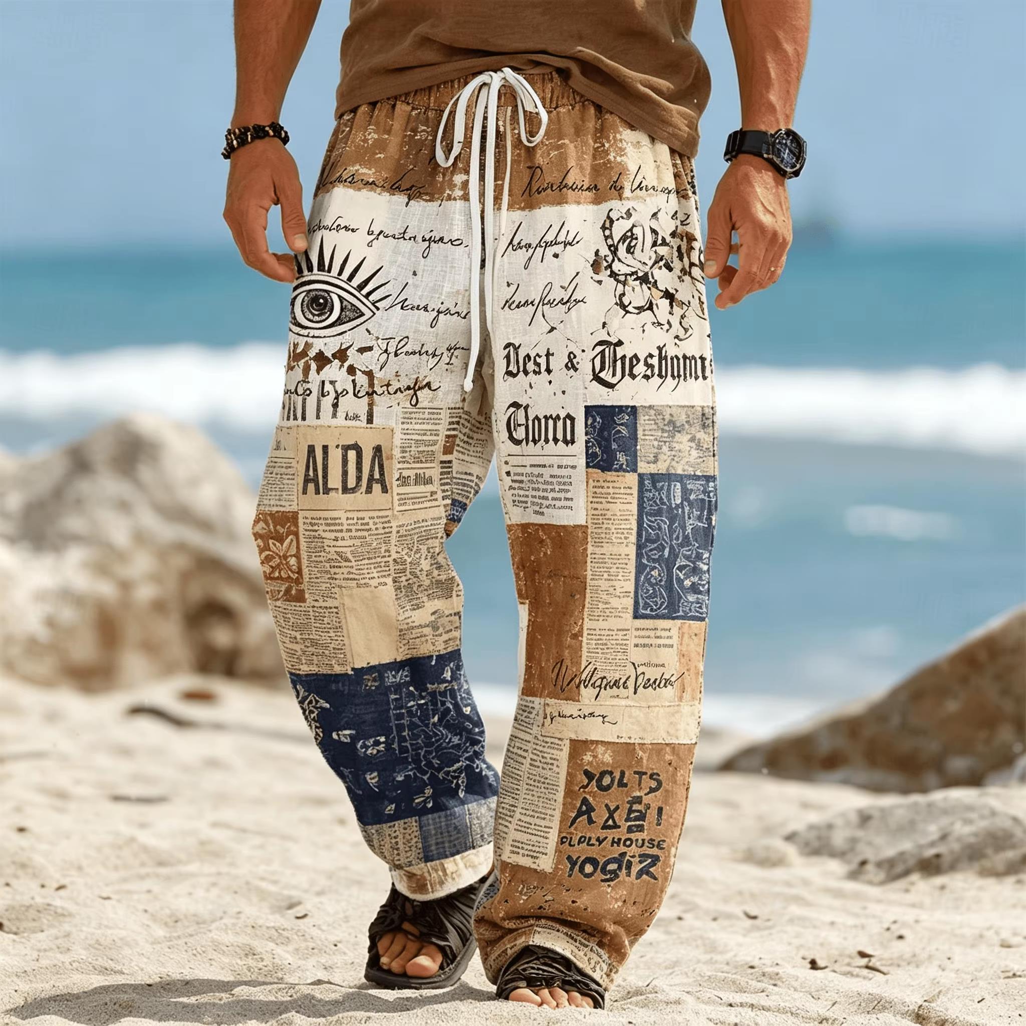 Summer Fashion New Bohemian Et - đánh giá và giá Ethnic Fashion Men