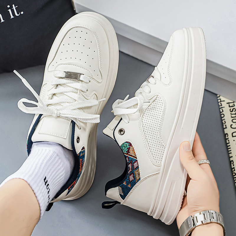 Men's White Platform Skate Sho - đánh giá và giá Fashion Ethnic Wear For Men