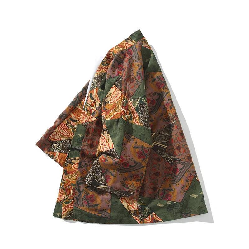 Ethnic Style Print Yukata Men  - đánh giá và giá Ethnic Fashion Men